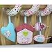 Chinatera Unisex Baby Bed Crib Hanging Floral-printed Baby Plush Toy with Music Roller Bell