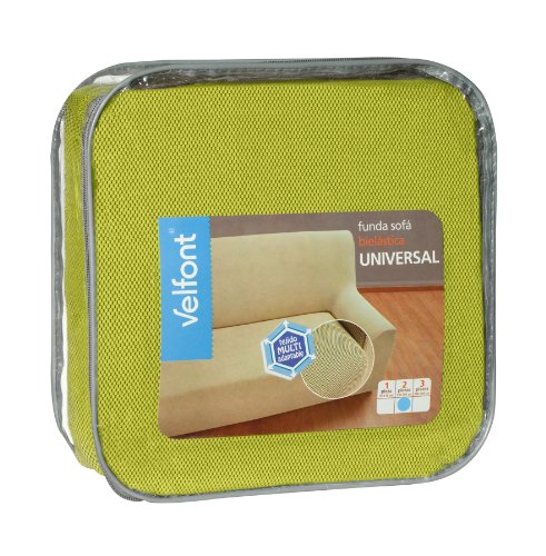 VELFONT – Bielastischer Sofabezug Universal – 3-Sitzer – Grün – verfügbar in verschiedenen Größen und Farben - 2