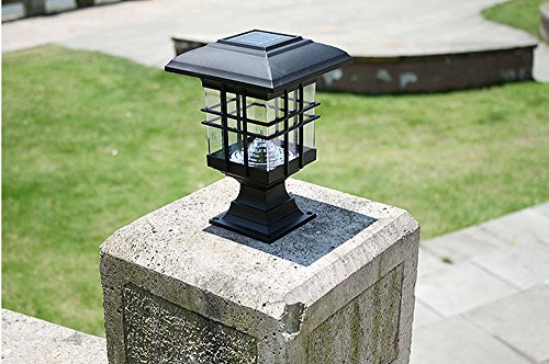 Sunnytech® 2 x Applique Street lampe Décoration de jardin solaire LED Light Path extérieure pelouse lumière