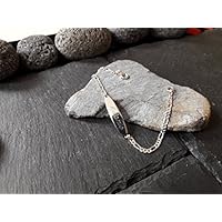 Babyarmband, Kinderarmband in 925er Silber, ID Armband, Schildarmband mit Wunschgravur, GA-31