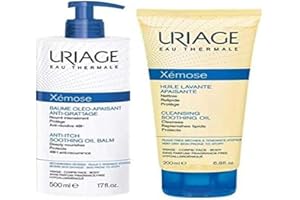 URIAGE Xemose Balsam Olej 500 Ml + Xemose Olej Pralujący 200 Ml Promo