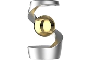 OSECZMUT Jouet De Bureau Cinétique Défiant La Gravité | Gyroscope Suspendu De Bureau | Jouet Fidget Rotatif Défiant La Gravité avec Balle en Lévitationm,Spinner Rotatif avec Balle en Lé tation