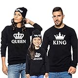 camisetas king y queen precios Hecho de tela de algodón puro, suave y cómodo, transpirable y absorbente de sudor, agradable para la piel, adecuado para otoño y primavera