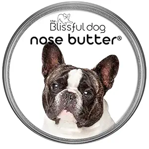 The Blissful Dog Pied French Bulldog Unscented Nose Butter, 1-Ounce