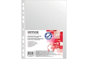 OFFICER PRODUCTS 21142115-90 Arkivmapp, Genomskinlig, A4 x 100 stycken