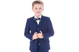 SANDER STELLAN Festlicher Jungen Anzug 5-teilig blau Kommunionsanzug