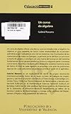 Image de Un curso de álgebra (Educació. Sèrie Materials)