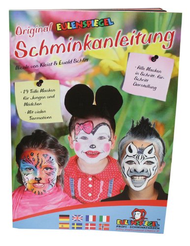 Eulenspiegel 208021 – Perlglanz Schmink-Palette - 3