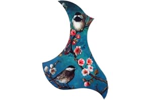 Alnicov 1 battipenna universale per chitarra acustica folk, autoadesivo, adesivo per parti di chitarra acustica