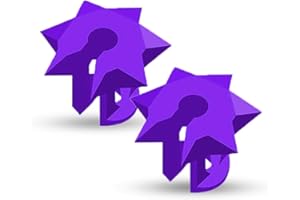 Bowmar Archery Nose Button, Extremely Light Weight, Creates Consistent Anchor Point, Two Sizes Included (Pink)…