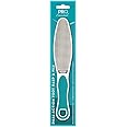 PRO Essentials Dual Action Foot File Turquoise | Callus & Dead Skin Remover | Effective Feet Scraper for Smooth, Soft Feet