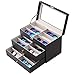 Produktbild Wagsiyi Brillenfassungen Sonnenbrille Vitrine Sunglass Eyewear Display Storage Case Tray Brillen-Organizer