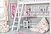 Ready Steady Bed Children's Junior Cot Bed Size Owls Print Duvet Cover Set. Size: 120cm x 150cm
