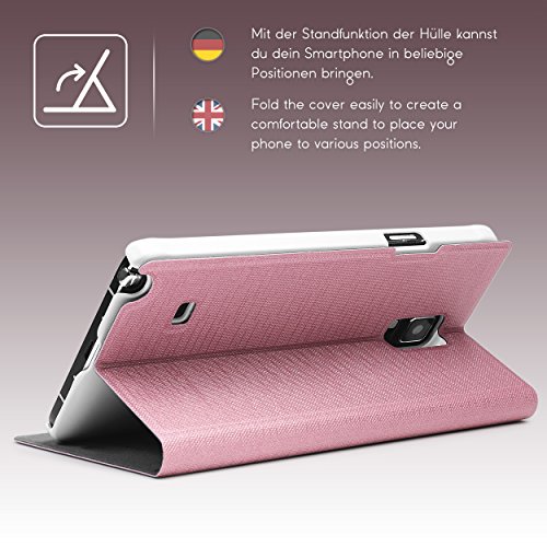 Urcover Samsung S-View Funda Carcasa Protectora Completa View Case Funda Libro Samsung Galaxy Note 4 Fucsia reviews Urcover Samsung S-View Funda Carcasa Protectora Completa View Case Funda Libro Samsung Galaxy Note 4 Fucsia