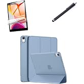 UnDePlus iPad 11.Nesil A16 11in&ccedil;/10.Nesil 10.9in&ccedil; ile uyumlu Kılıf SET PU Deri Smart Tablet Kilifi Ekran Koruyucu + Kalem