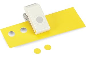 EK Tools EKSuccess EKSuccess-1/2 Inch Circle Punch, Metal, Grey, 4.54 x 9.62 x 16.75 cm