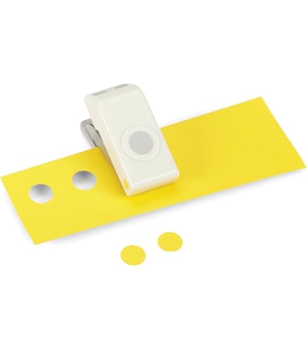 Poinçon Plastique/Métal EK Tools - Perforatrice Motif 0,5 Cm Pour Scrapbooking Et Loisirs Créatifs