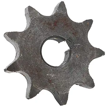 Sprocket Gear, Easy and Professional High Hardness Stable Performance 9T Chain Sprocket with High Quality Steel for Deceleration Motor for Most People