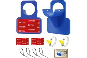 BONHHC Supports De Tuyau De Piscine,2 Pieces Support de tuyau de piscine,Support pour Tuyau D'eau de Piscine,Pool Stand Accessories for 30-37mm Hose (Bleu)