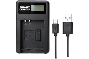 FUGASUN NB-5L NB 5L LCD Chargeur Unique Chargeur de Batterie pour Canon PowerShot S100 S110 SX200 SX210 SD990 is SX230