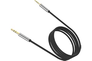 Aimfact Aux Cable 3.5mm to 2.5mm Audio Cord Bose Headphone Wire Replacement Stereo Jack Cable Extension Compatible with Bose QC35 QC25 OE2 JBL E45BT E55BT E65BTNC Apple IOS Samsung 1.5M/5ft