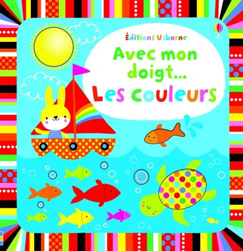 couverture de : Avec mon doigt? Les couleurs