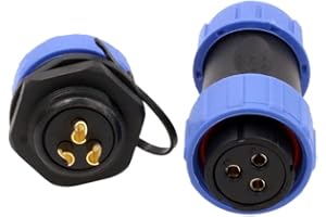 HANGTON CONNECT HangTon HE21 Stromkabel, industriell, wasserdicht, IP68, rund, für Elektrofahrzeuge, 3-polig.