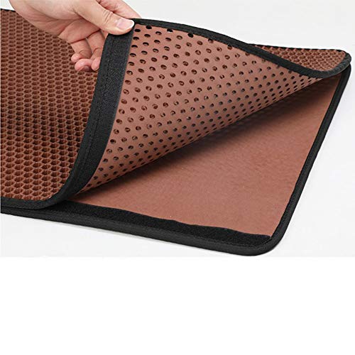 Preisvergleich Produktbild Splash Wiederverwendbarer Katzensandkasten Wasserdichtes Töpfchen Katzentoilette Universelles Katzentöpfchen Eva Double Cat Litter Mat