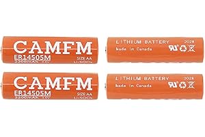 2 sztuki Oryginalne ER14505M do Gazu Rzeki Matka Patrolu Mater 3,6V Bateria Litowa CAMFM