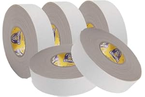5 X howies Bat Tape Profi Cloth Hockey Tape Bianco 25 mm F. Hockey su ghiaccio