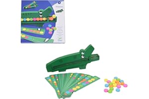 DJECO- Juegos educativos Crococroc Habilidad, Multicolor (31629)