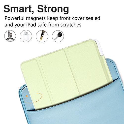 ELTD Huawei MediaPad T3 8 Hülle Case – Ultra Schlank Smart Cover Tasche Schutzhülle Case Für Huawei MediaPad T3 8 mit Standfunktion, Grün - 5