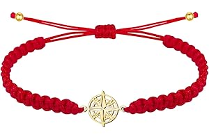 cotigo Pulsera Hilo Destino con Simbolos de acero inoxidable, amuletos de proteccion y suerte, Amuletos contra el mal de ojo - Pulsera Mujer/Pulsera Hombre, regalo original.