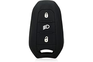 SILUOHAKE Cover Chiave Peugeot Citroen in silicone Guscio per chiavi auto Cover chiavi auto per Peugeot 408 508 3008 4008 5008 Citroen C2 C3 C4 C5 Custodia Coprichiave