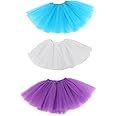 Tüllrock Für Mädchen - Funkelnder Tutu-Rock Mit Pailletten Für Ballett & Feste