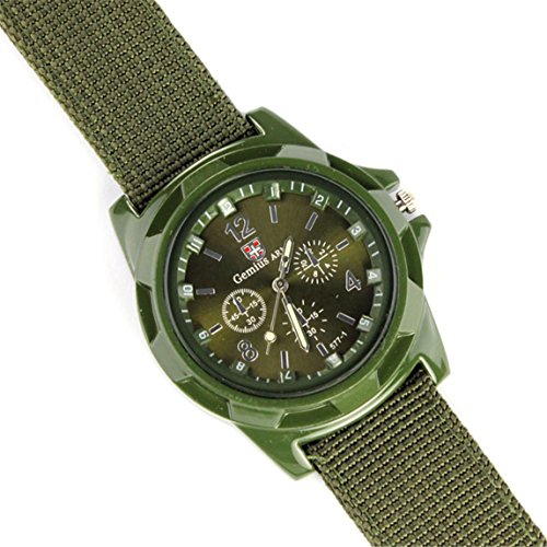 Vovotrade Hei!!!Herren uhr Fashion Gemius Sport Stoffbanduhr(grn) Vovotrade Hei!!!Herren uhr Fashion Gemius Sport Stoffbanduhr(grn)
