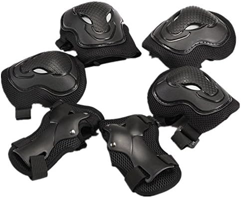 Outdoor Sports Equipment Knee Protection Elbow Ride Guard Climbing Universal Protector , black , m