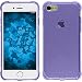 Produktbild PhoneNatic Case für Apple iPhone 7 Plus Hülle Silikon lila Shock-Proof Cover iPhone 7 Plus Tasche + 2 Schutzfolien