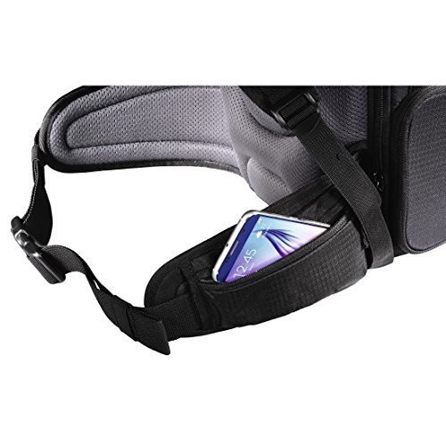 Hama Kamerarucksack für 2 DSLR Kameras und Ausrüstung (Fotorucksack, 21 L, Schnellzugriff, Tabletfach, Regenschutz, Stativhalterung, handgepäcktauglich) Kameratasche schwarz - 13