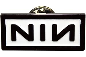 Rock Off officially licensed products Nine Inch Nails Logo Pin Badge Size One Size