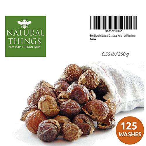 Eco friendly Organic Natural Detergent - Laundry Soap / Dishwashing Cleaner - Soap Nuts / Soap Berries (125 Loads). Premium Grade + Wash bag (250 gms) RS.399 (69.00% Off) - Amazon