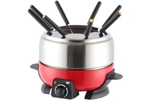 CONTINENTAL EDISON FD6RIX Apparecchio per fonduta - Rosso