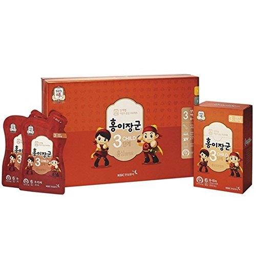 Cheong Kwanjang By Korea Ginseng Corporation Korean Red Ginseng HONGEJANGGUN Tonic for kids LEVEL 3 (8~10 years old) All New Version by Cheong Kwan Jang