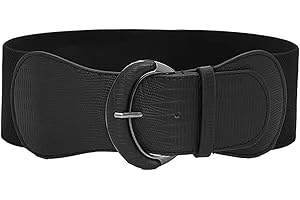 MEMOFYND 1 cinturón elástico ancho, cintura elástica para mujer, cinturón ancho de cuero para mujer, cinturón ancho elástico para mujer, cintura ancha elástica ancha, cintura ancha y ajustable,