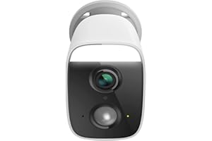 D-Link DCS-8627LH - Cámara Exterior WiFi Control por Voz, Foco Luz LED Spotlight 400 Lumen, Sirena 100 dB, Full HD, Visión 150°, Detección Personas, Vídeo en la Nube, IP65, Blanca