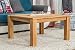 Produktbild Couchtisch Wooden Nature 120 Eiche massiv - 80 x 80 x 45 cm (B x T x H)