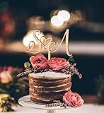 tortenaufsatz brautpaar hochzeitstorte deko Größe: ca. 12,7 - 15,2 cm breit. Die Höhe hängt vom Topper-Stil ab.