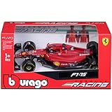 Bburago 1:43 F1 2022 Ferrari F1-75 Leclerc, Rot