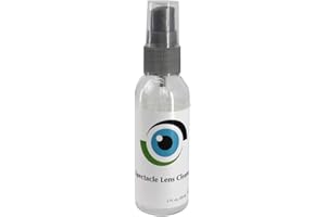 SPORTS WORLD VISION Leader Liquido Perla Pulizia Delle Lenti 1 Flacone Da 59 Ml / 2 Fl Oz Occhiali Da Vista E Da Solei, Fotocamere E Altre Lenti - Soluzione Detergente Senza Alcool - Adatto A Tutti I Rivestimenti