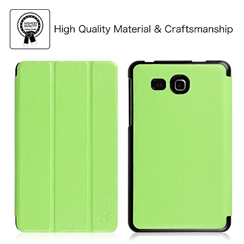 Fintie Samsung Galaxy Tab A 7.0 Hülle – Ultra Schlank Superleicht Ständer Slim Shell Case Cover Schutzhülle Etui Tasche für Samsung GALAXY Tab A 7.0 ZollSM-T280 / SM-T285 Tablet(2016 Version), Grün - 3